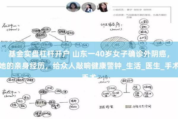 基金实盘杠杆开户 山东一40岁女子确诊外阴癌，她的亲身经历，给众人敲响健康警钟_生活_医生_手术