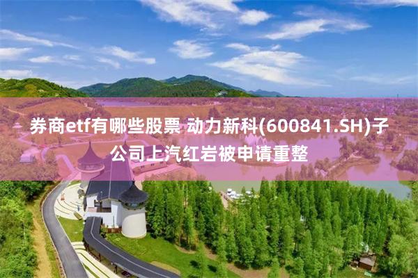 券商etf有哪些股票 动力新科(600841.SH)子公司上汽红岩被申请重整